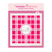 The Cookie Countess Stencil Default Plaid Monogram Stencil