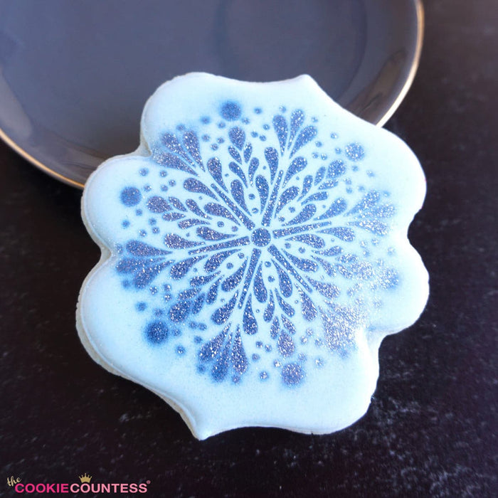 Snowflakes Cookie and Craft Stencil