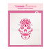 The Cookie Countess Stencil Default Rose Sugar Skull Stencil