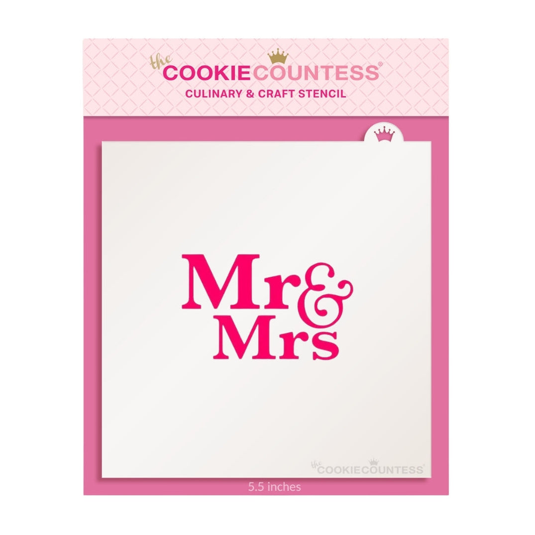 Stencils: Wedding & Love — The Cookie Countess