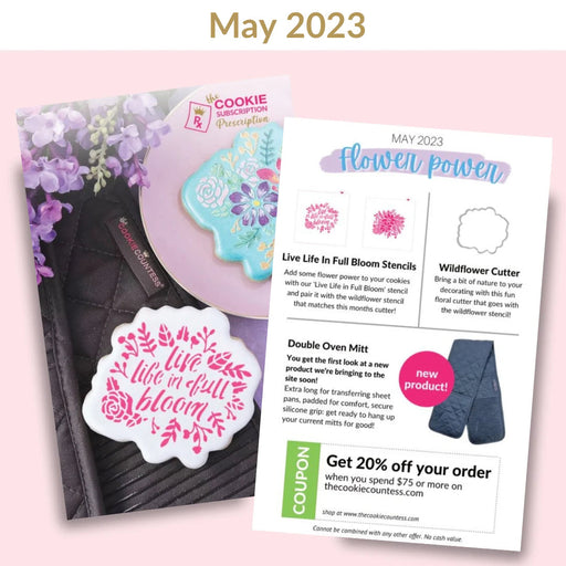 The Cookie Countess Subscription Box May 2023 Subscription Box