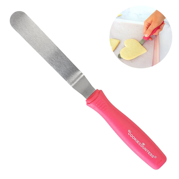 Offset Icing Spatula, 7.75 in. - Fante's Kitchen Shop - Since 1906