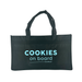 The Cookie Countess supplies Teal Cookies On Board Carrying Tote