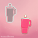 Trendy Tumbler Cookie Cutter - The Cookie Countess